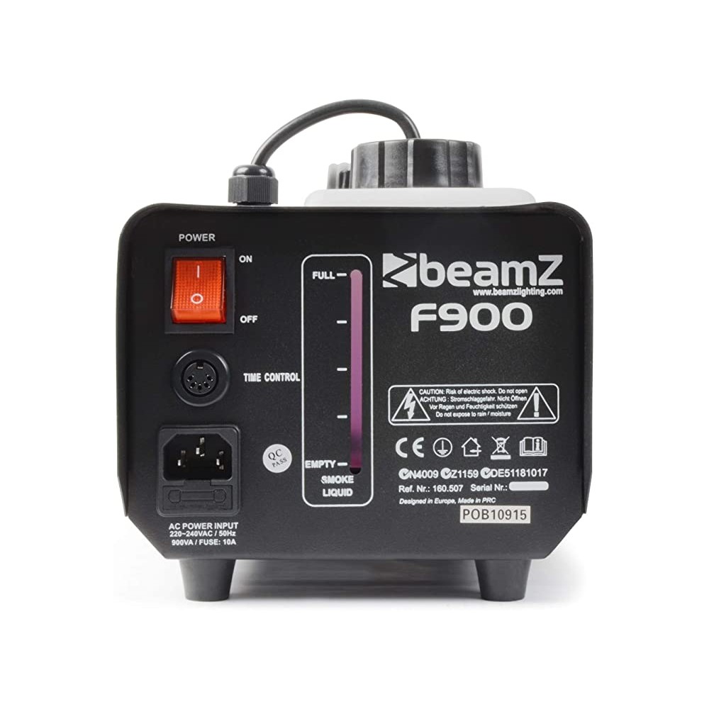Machine à brouillard professionnelle BeamZ Fazer H2000 - 1700 Watts - Contrôle DMX